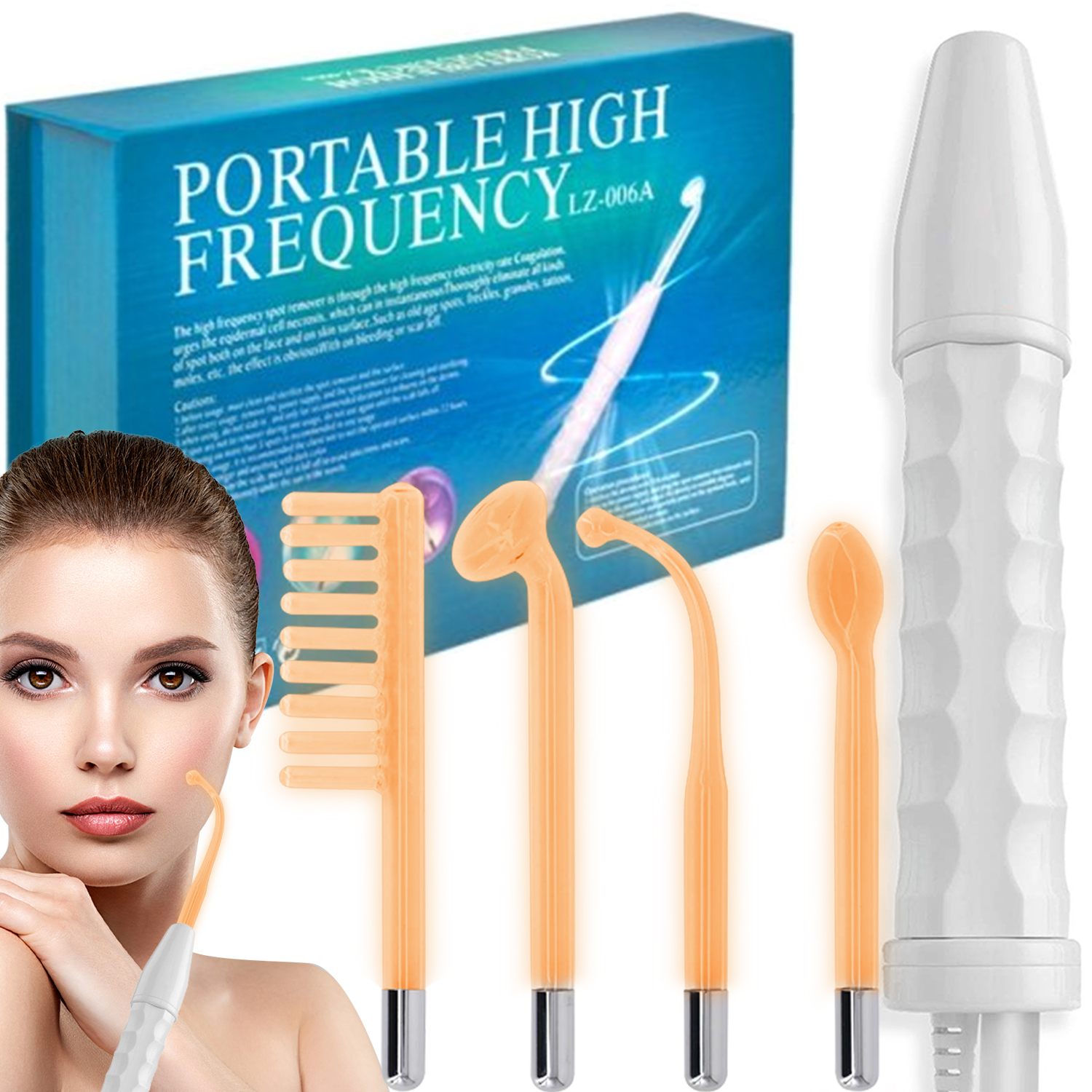 Ozonizator cosmetic profesional pentru îngrijirea pielii și părului